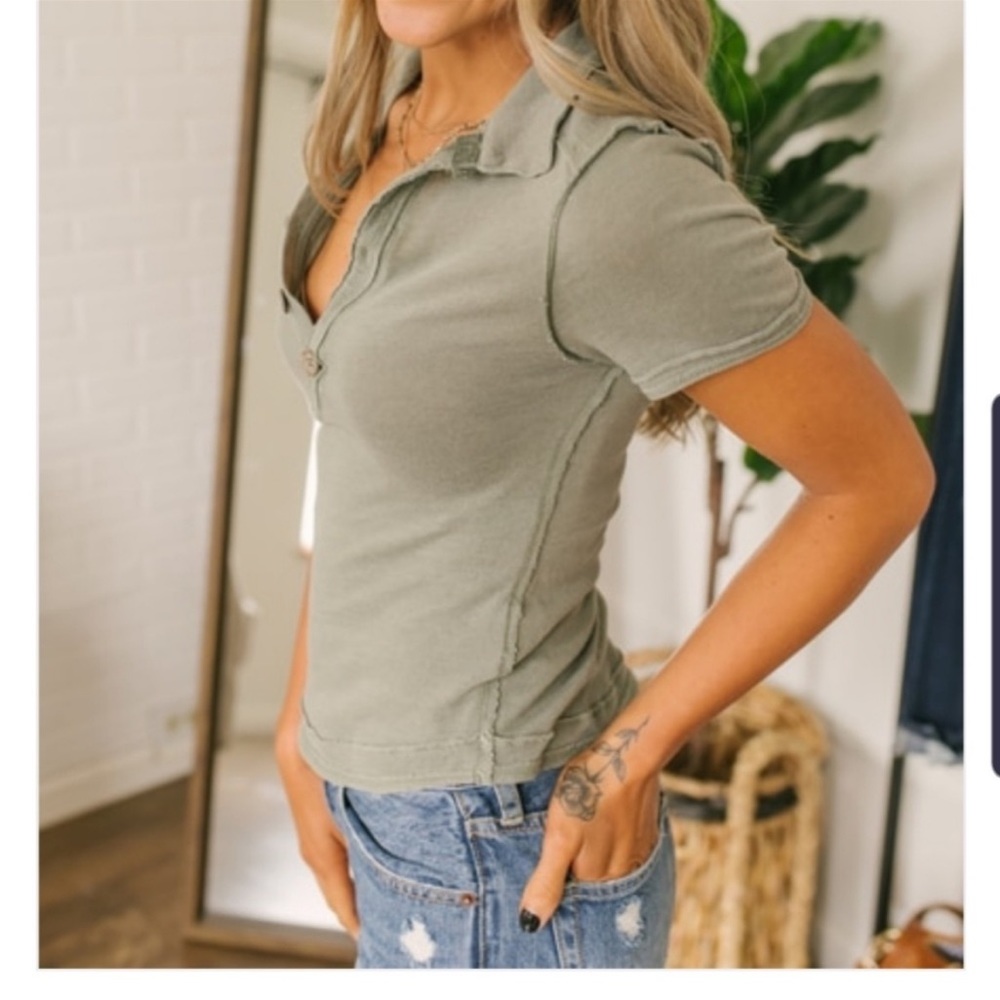 Free people polo shirt - Picture 2 of 6